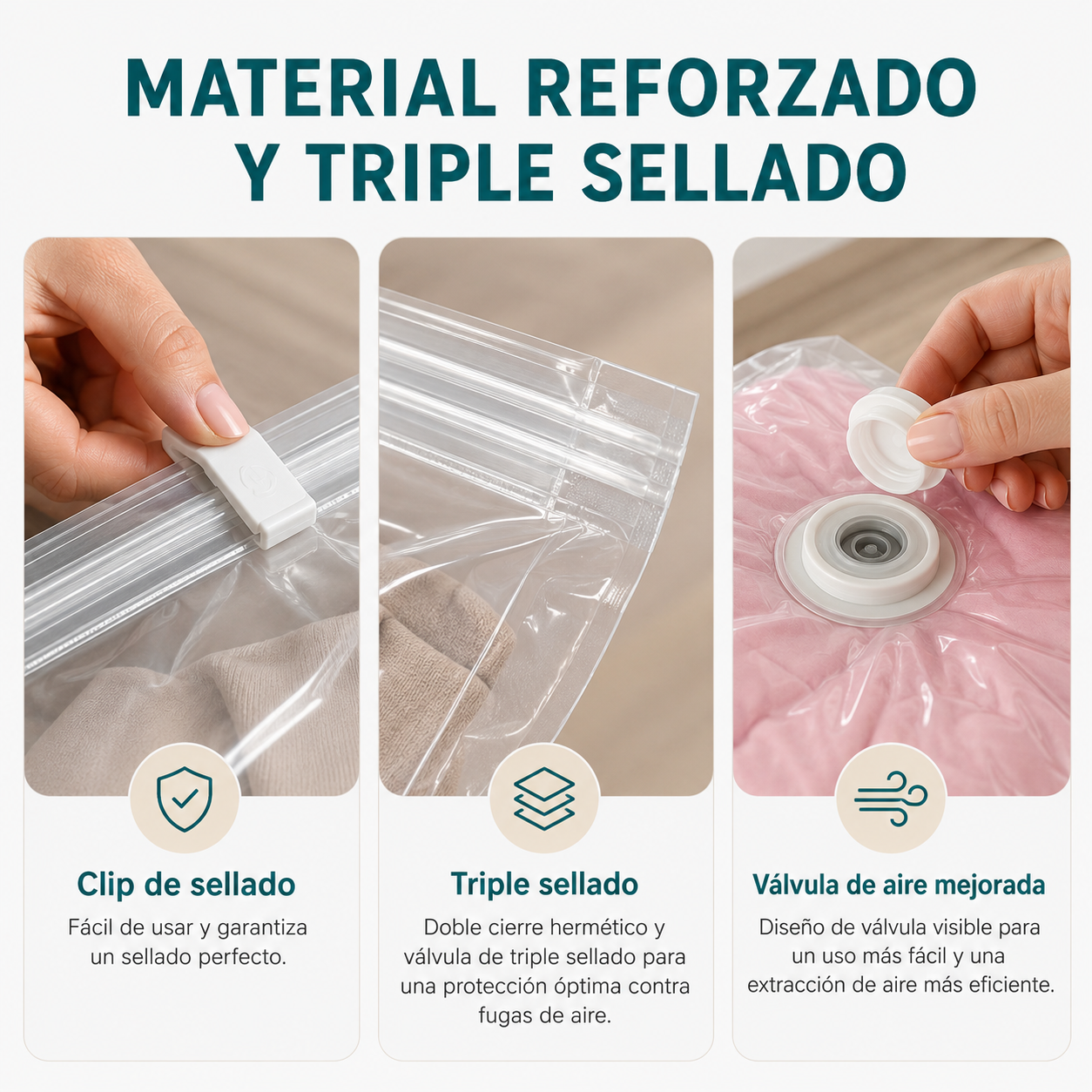 Kit Organizador al Vacío Klavia  Bomba Eléctrica