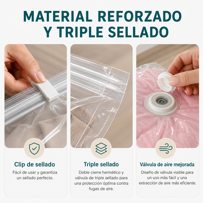 Kit Organizador al Vacío Klavia  Bomba Eléctrica