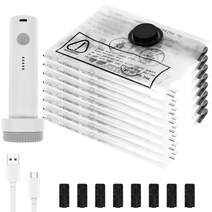 Kit Organizador al Vacío Klavia  Bomba Eléctrica